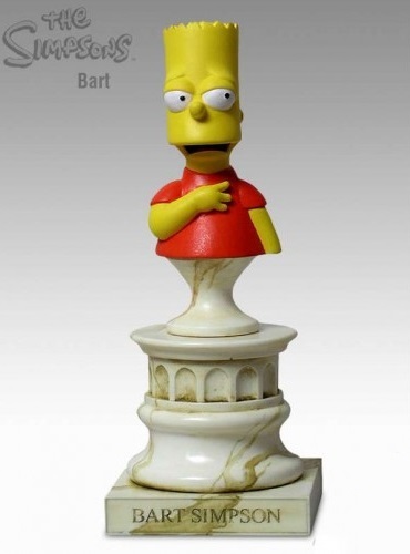Sideshow Simpsons Bart Simpson Mini-Bust